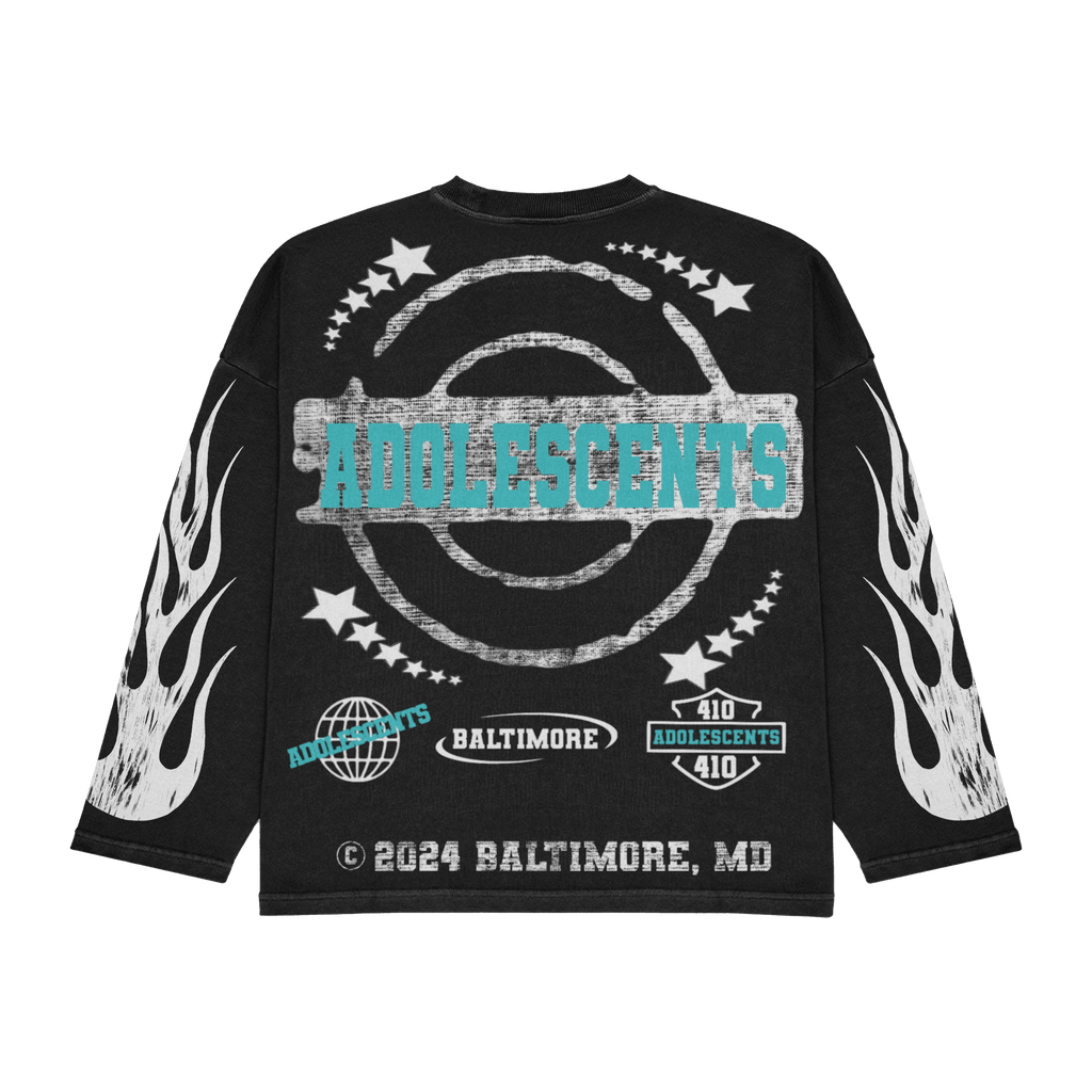 The Future is Adolescents Sweatshirt Teal