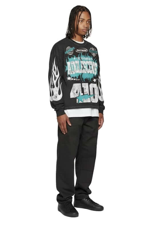 The Future is Adolescents Sweatshirt Teal